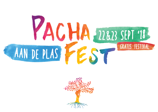PachaFest Logo - Gratis Festival - 22 & 23 september 2018 - Aan de Plas